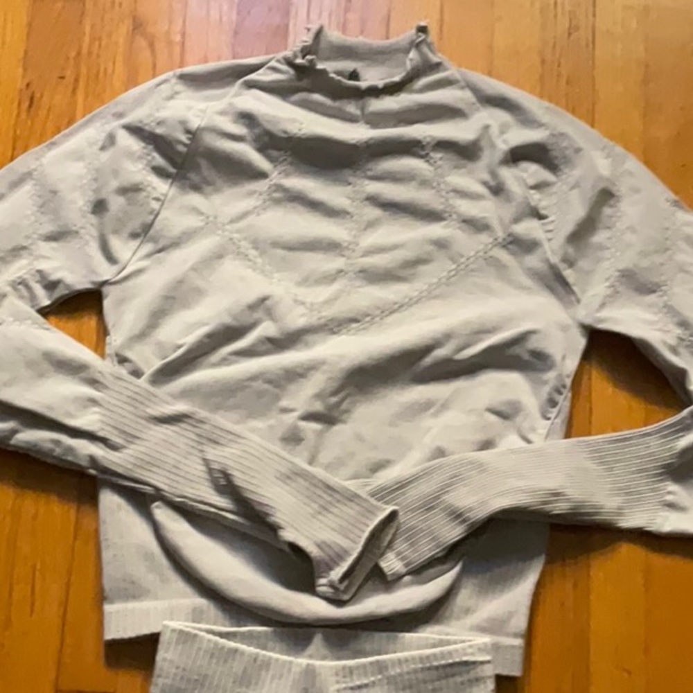 NWOT FREE PEOPLE MOVEMENT GOOD KARMA HIGH RISE 7/8 LEGGINGS AND LONG SLEEVE TOP - Picture 16 of 16